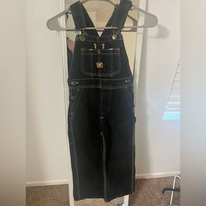 Kids denim carpenter pant overalls. Brand new